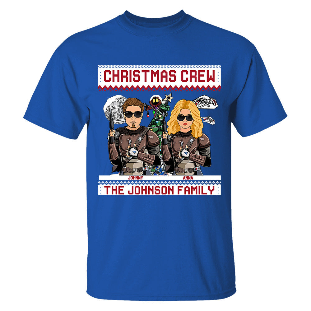 Christmas Crew - Gift For Family - Personalized Shirt Tu20