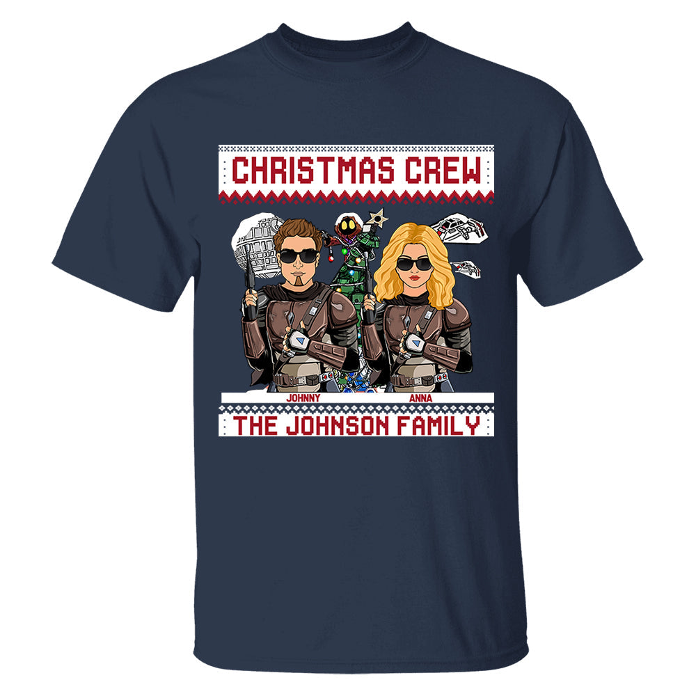 Christmas Crew - Gift For Family - Personalized Shirt Tu20