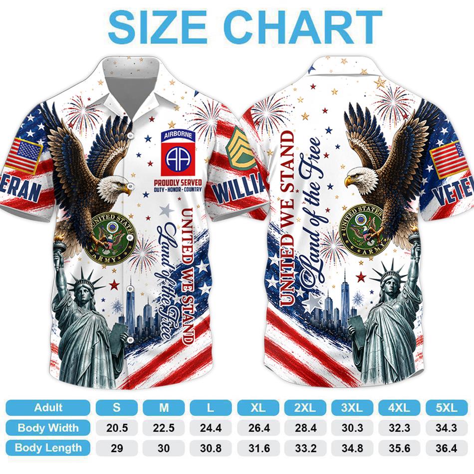 America 250th Anniversary 1776-2026 Patriot Hawaiian Shirt Version 2 For Veteran Custom All Branches H2511 Trna