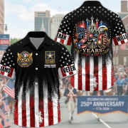 America 250th Anniversary 1776-2026 Hawaiian Shirt Version 3 For Veteran Custom All Branches H2511 Trna