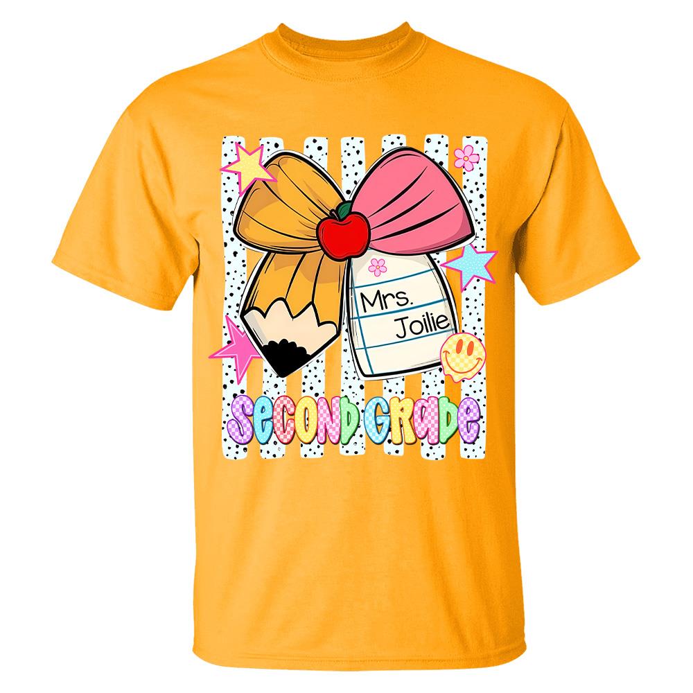 Custom Back to School Custom Shirts, Pre K to 5th Grade L0411 Hv01