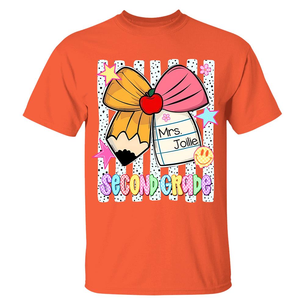 Custom Back to School Custom Shirts, Pre K to 5th Grade L0411 Hv01