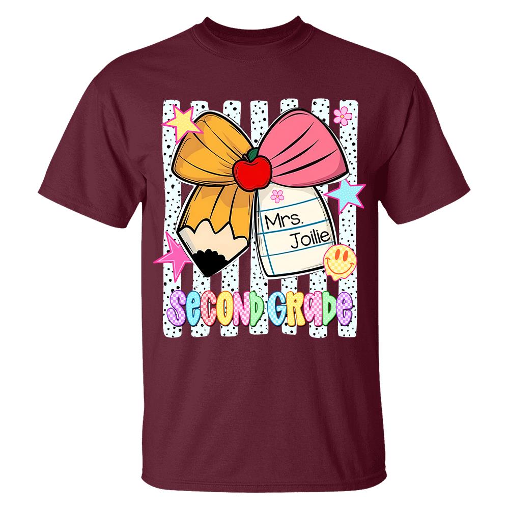 Custom Back to School Custom Shirts, Pre K to 5th Grade L0411 Hv01