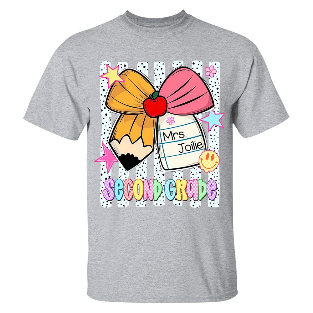 Custom Back to School Custom Shirts, Pre K to 5th Grade L0411 Hv01