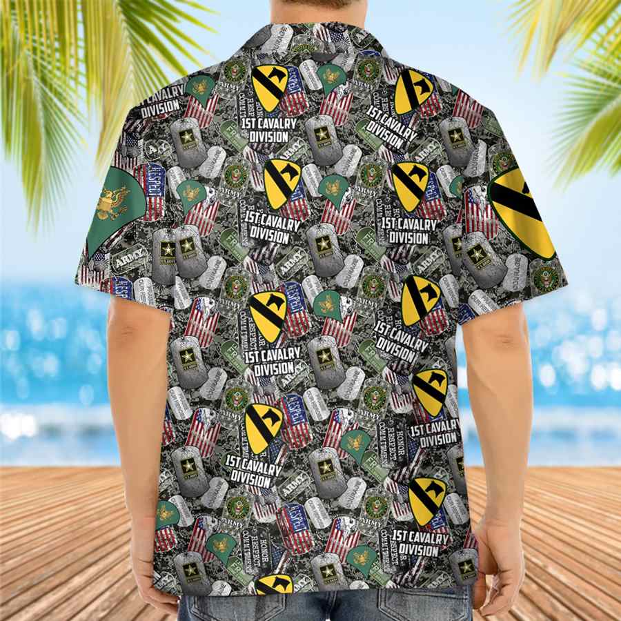 Custom Hawaiian Shirt Gift For Veteran Available To All Military Branches Gift For Dad Grandpa H2511 Trna