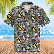 Custom Hawaiian Shirt Gift For Veteran Available To All Military Branches Gift For Dad Grandpa H2511 Trna