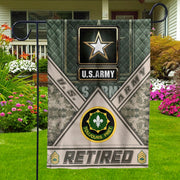 Custom Garden Flag House Flag Available To All Military Branches Veteran Gift H2511 Trna