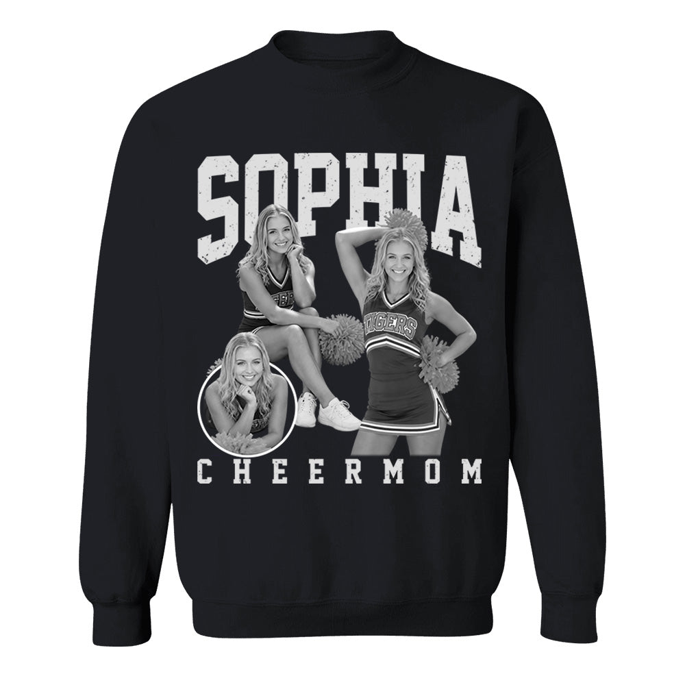 Cheerleading Lover - Personalized Vintage Washed Tee for Cheerleader Moms & Families Na02 VH01