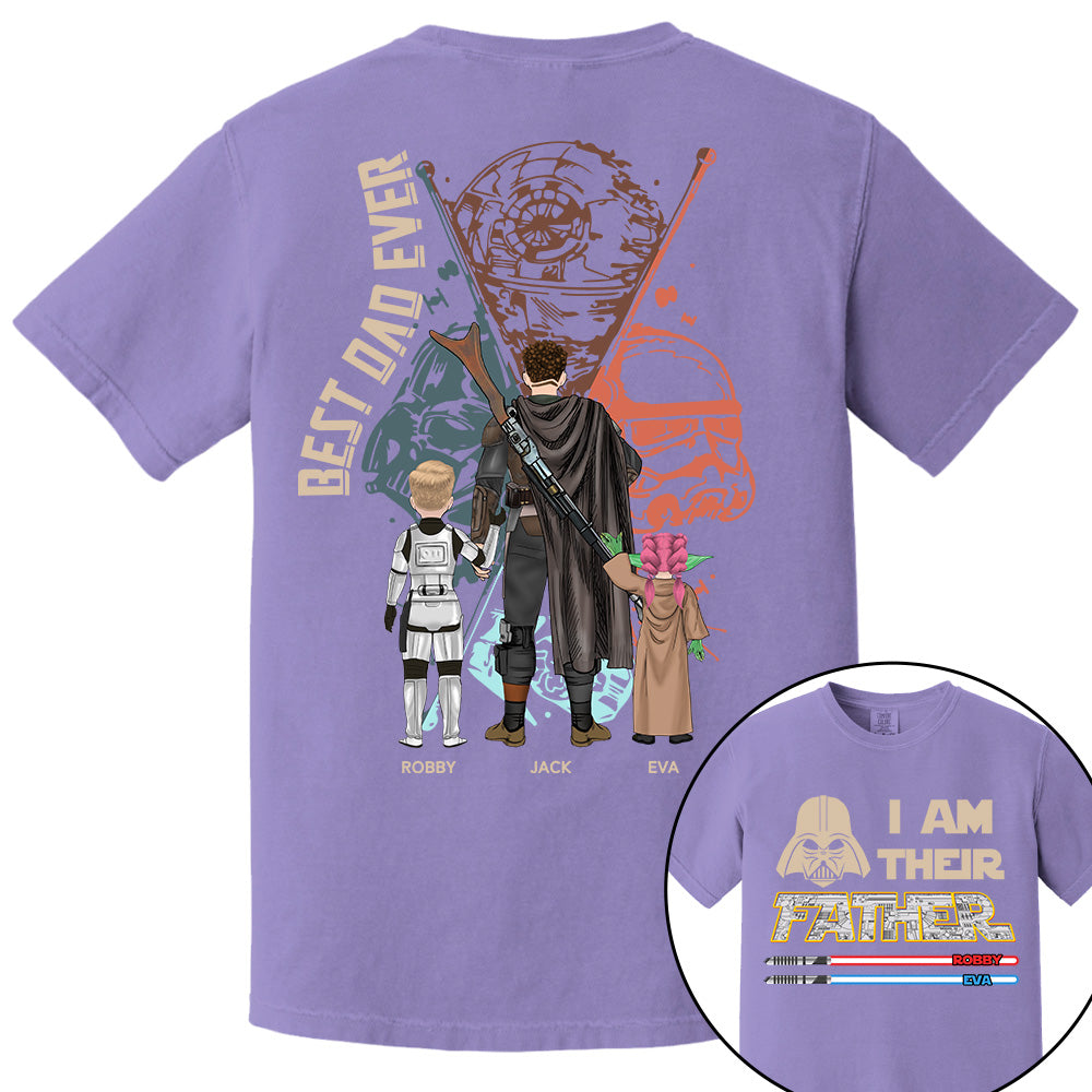 Custom I Am Their Father Shirt, Gift For Dad, Father's Day L0411 Li29