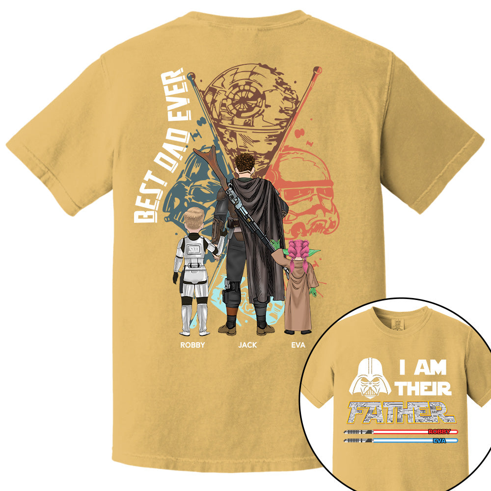 Custom I Am Their Father Shirt, Gift For Dad, Father's Day L0411 Li29