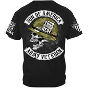 Custom Veteran Shirt Son Of America Shirt H2511