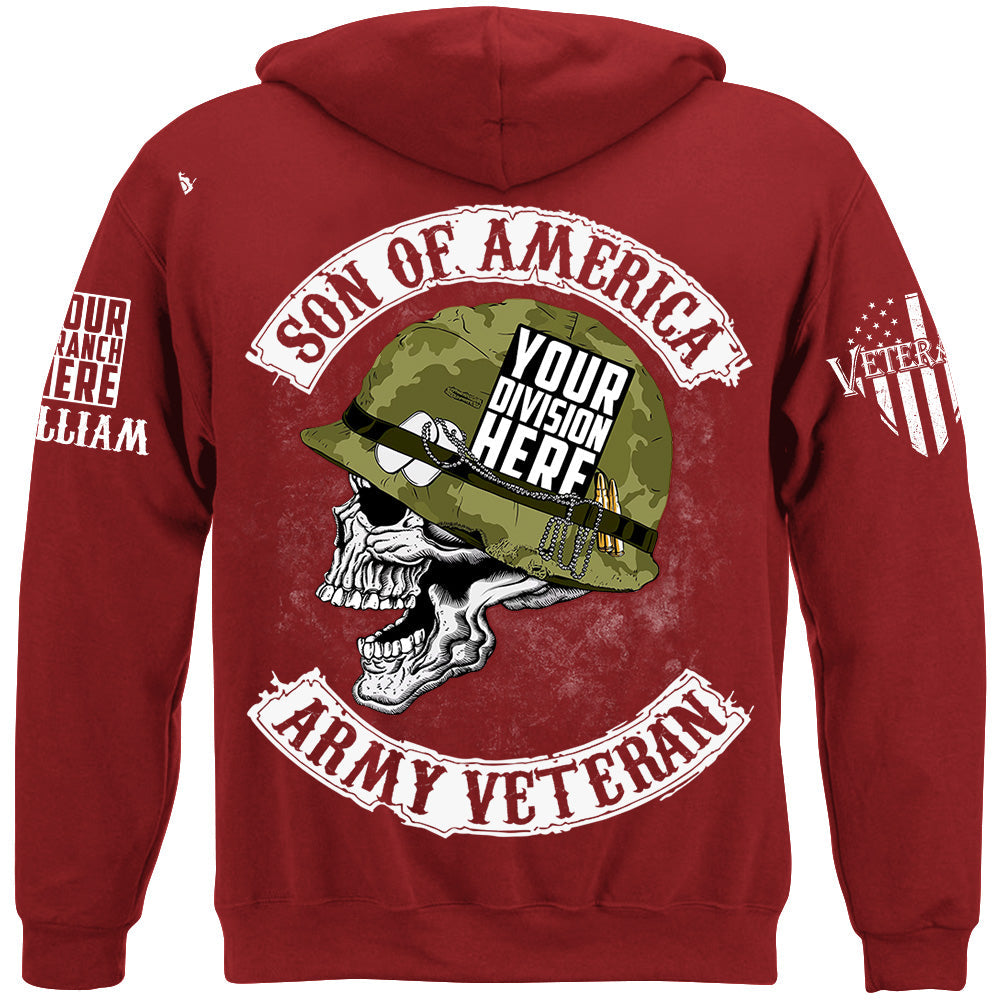 Custom Veteran Shirt Son Of America Shirt H2511