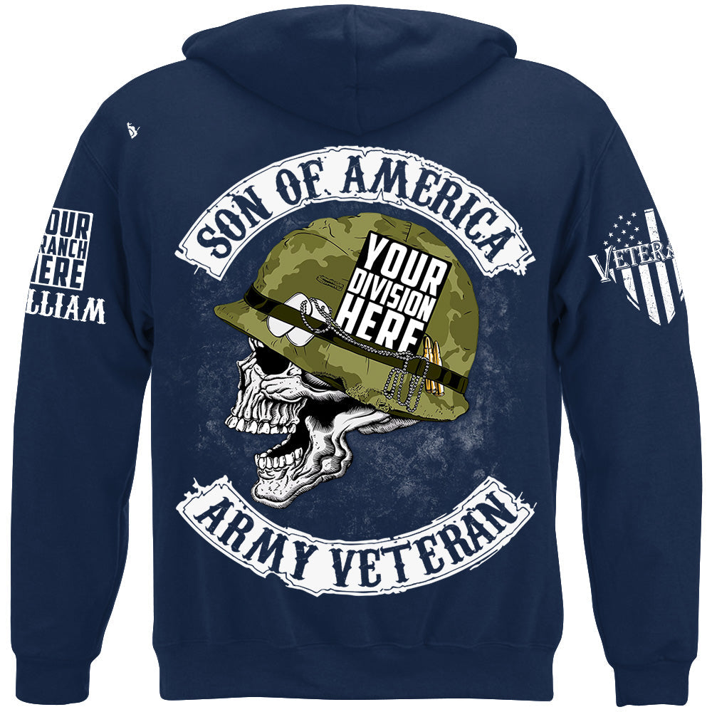 Custom Veteran Shirt Son Of America Shirt H2511