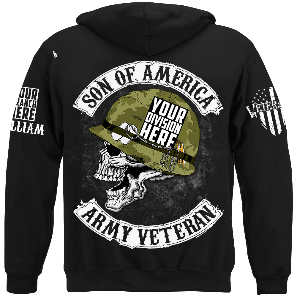 Custom Veteran Shirt Son Of America Shirt H2511