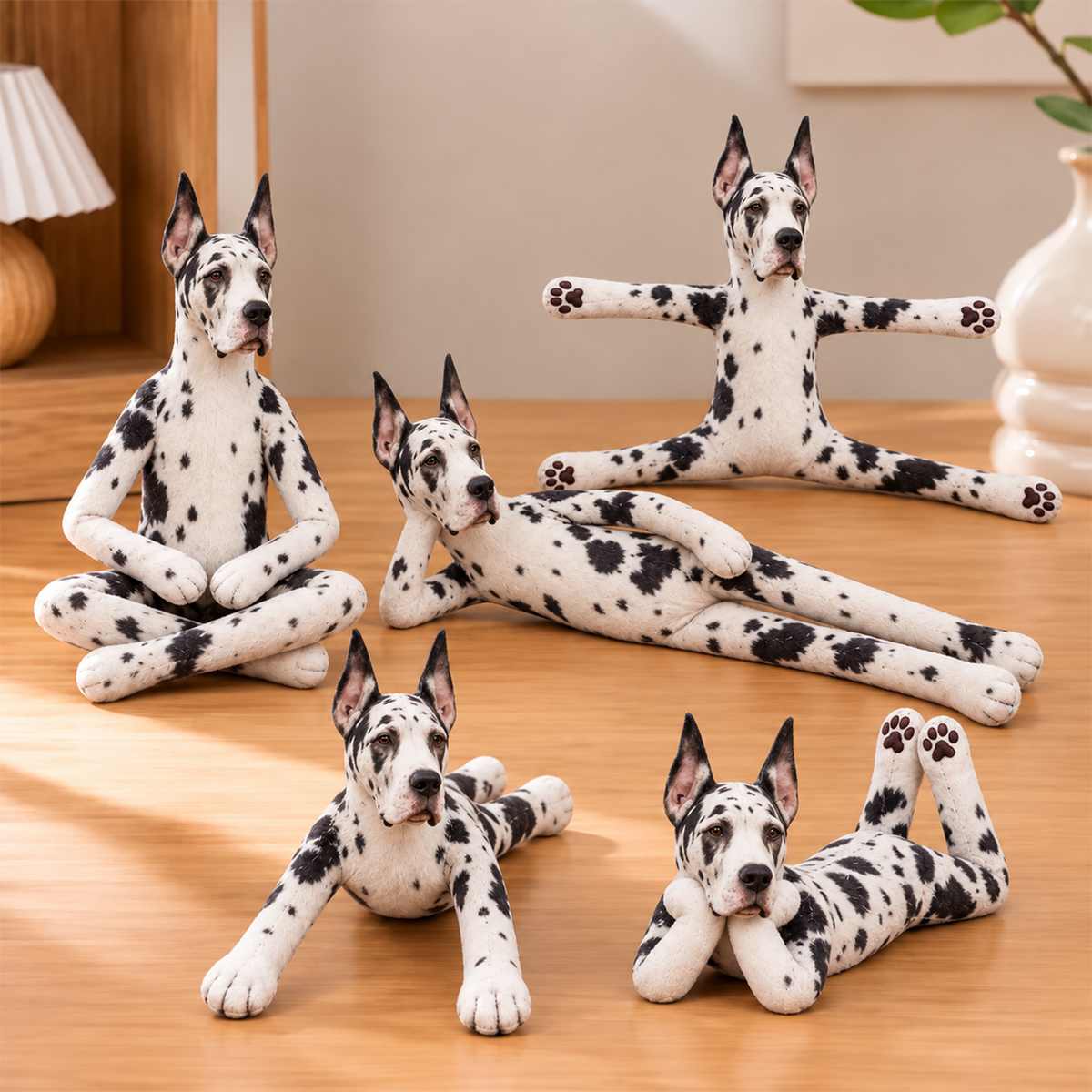 Personalized Great Dane  Photo Pet Squishy Toy Poseable Plush Doll, Funny Gift For Dog Mom, Dad, Pet Lover T1807 T24 TL06