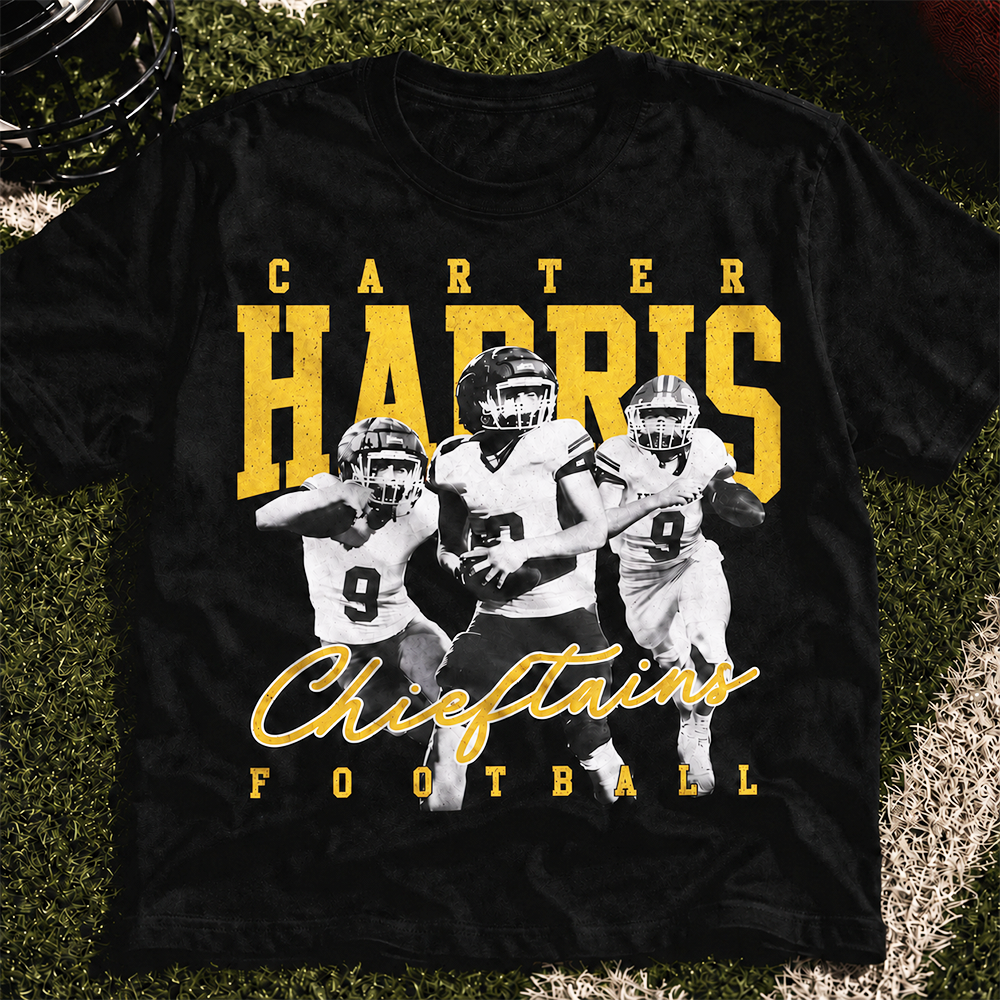 Personalized Washed Tee Retro Bootleg Shirt For Football Players NA04 T24