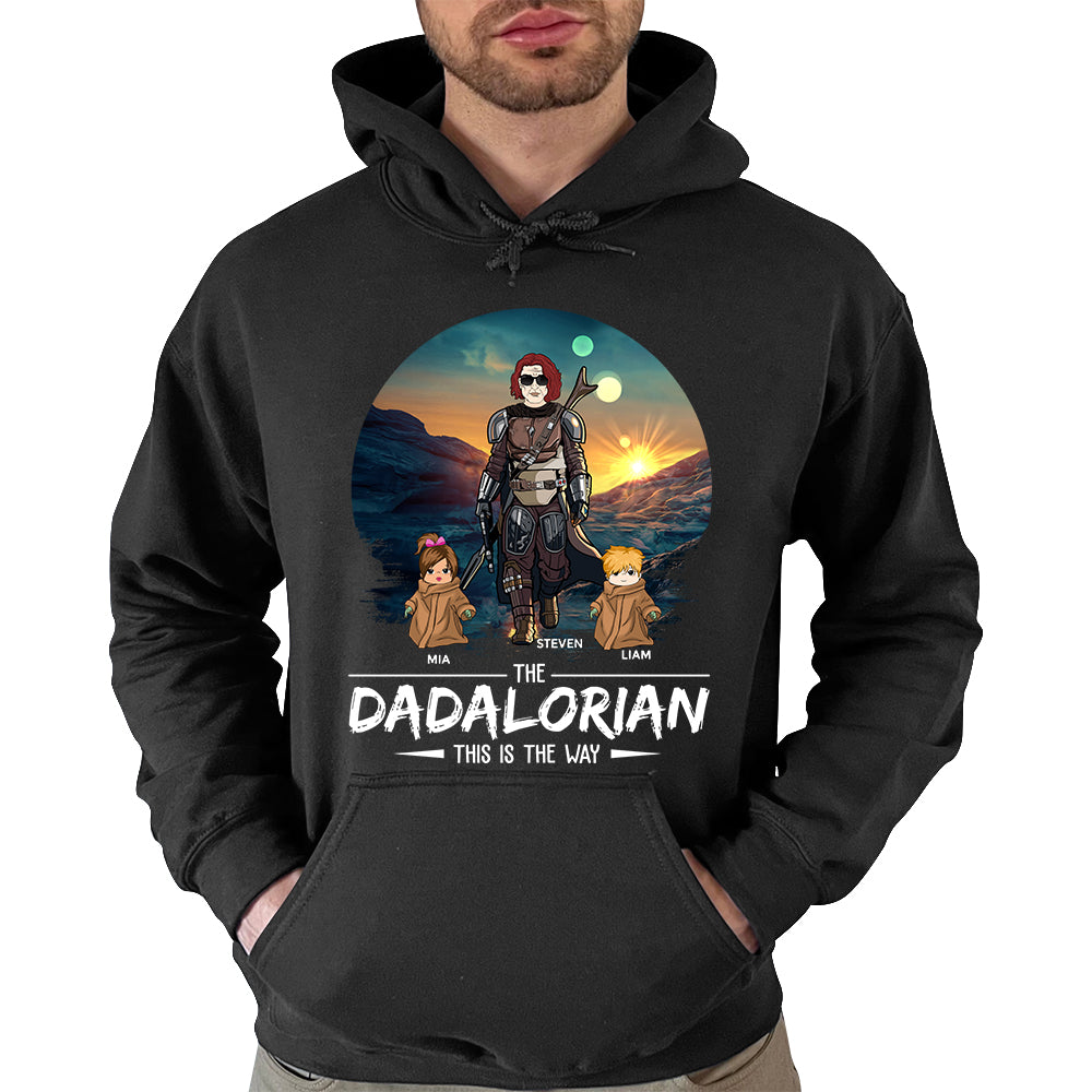 Tatooine Sunset The Dadalorian This Is The Way Personalized Shirt
