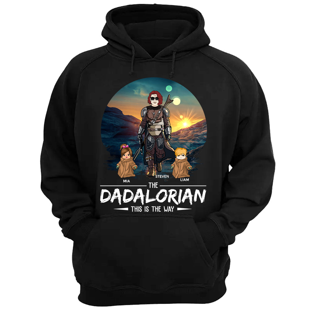 Tatooine Sunset The Dadalorian This Is The Way Personalized Shirt