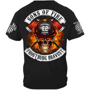 Sons Of Fire Custom Shirt For Firefighters Fireman Shirt H2511