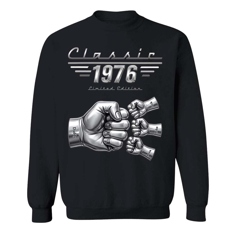 Classic Car Style Dad Shirt - Personalized Gifts For Dad Pt99
