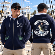Custom This Is My Fishing Hoodie, Funny Fishing Dad Christmas Gift L0411 Tm01 TL06