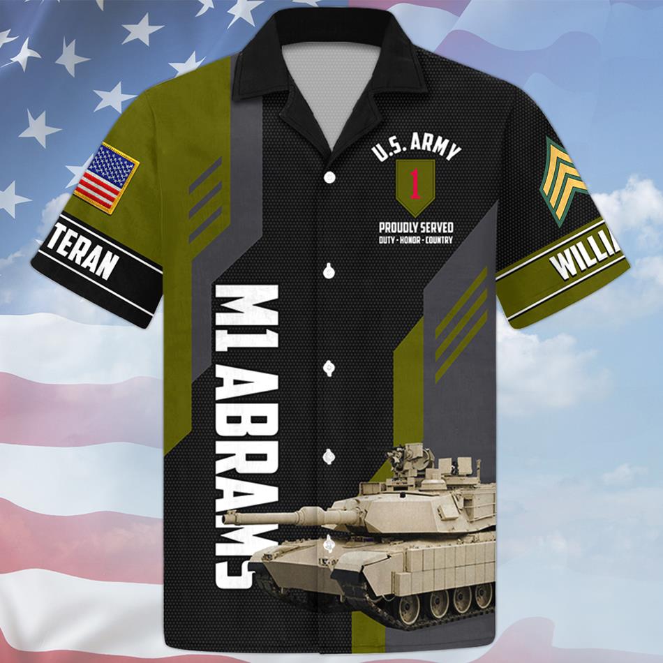 Personalized Military Veteran Equipment All Over Print Shirt Polo Custom Vehicle, Aircraft, Naval Vessels Gift For Veteran H2511 Trna