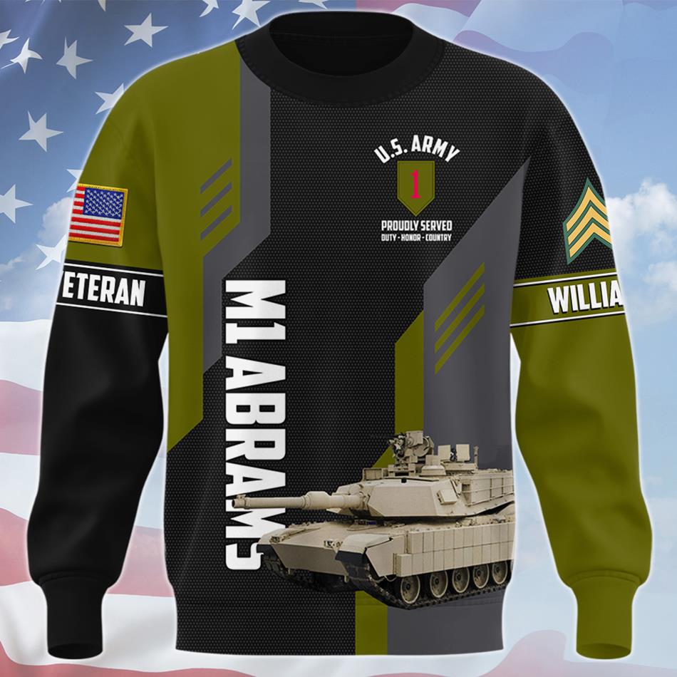 Personalized Military Veteran Equipment All Over Print Shirt Polo Custom Vehicle, Aircraft, Naval Vessels Gift For Veteran H2511 Trna