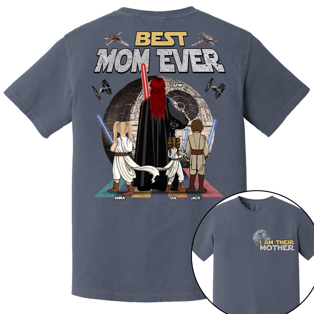 I Am Their Mother Best Mom Ever - Personalized Shirt - Gift For Mom, Mother's Day 2026 T1807 T24