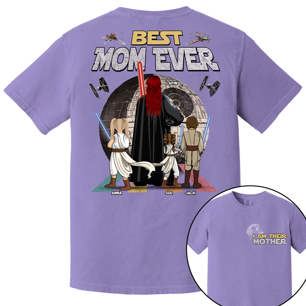 I Am Their Mother Best Mom Ever - Personalized Shirt - Gift For Mom, Mother's Day 2026 T1807 T24