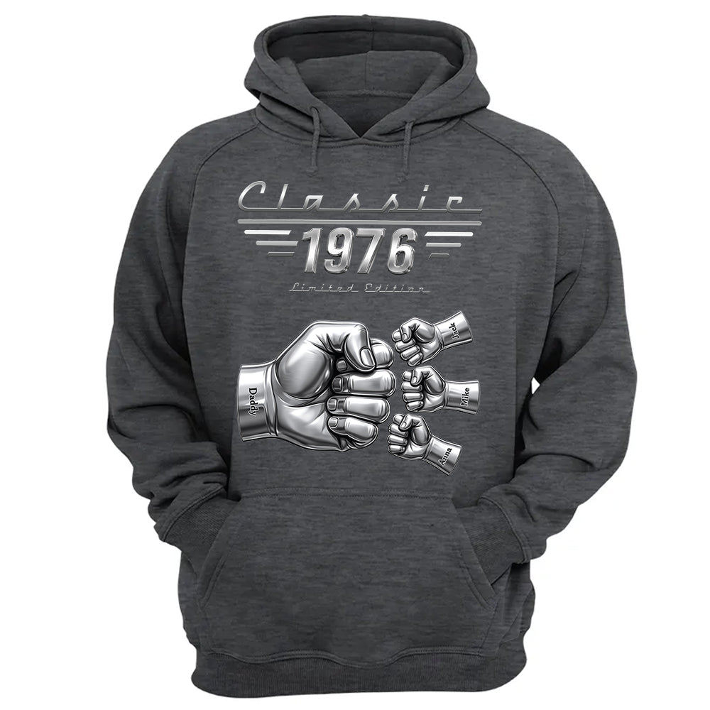 Classic Car Style Dad Shirt - Personalized Gifts For Dad Pt99