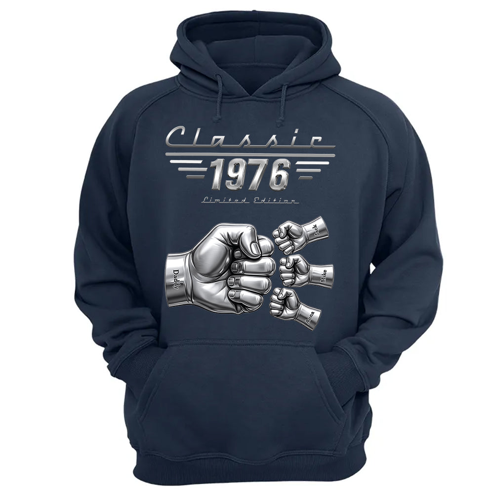 Classic Car Style Dad Shirt - Personalized Gifts For Dad Pt99