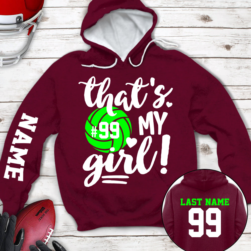 Personalized Shirt Volleyball Spirit Volleyball Mom Cute All Over Print Shirt For Volleyball Mom Grandma Volleyball Family Game Day Shirt H2511