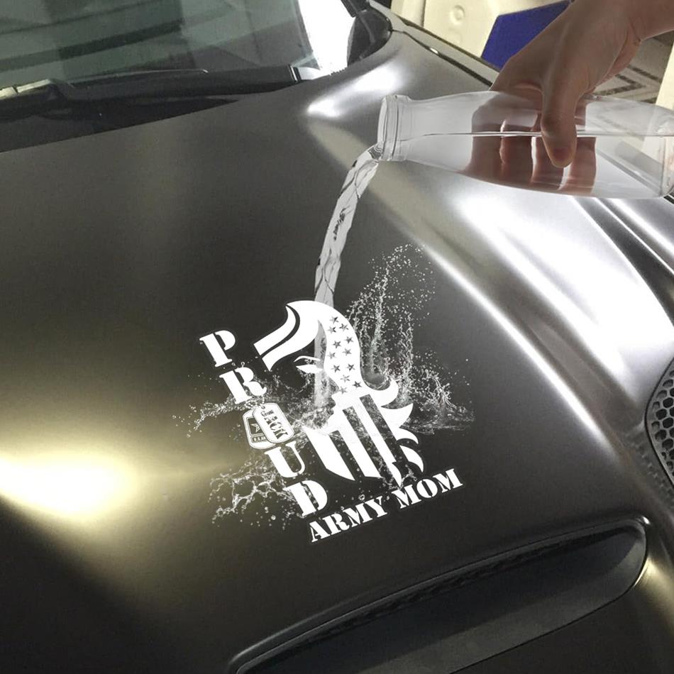 Proud Army Mom Wife Sister Grandma Custom Car Decal Gift For Military Family Members H2511