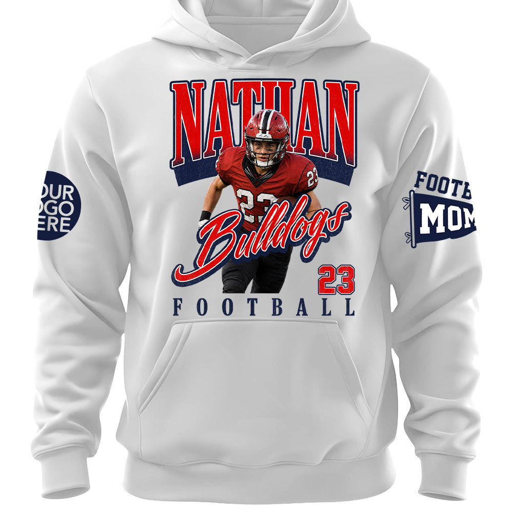 Personalized Football Mom Shirt Gift For Sport Family L0411 T24