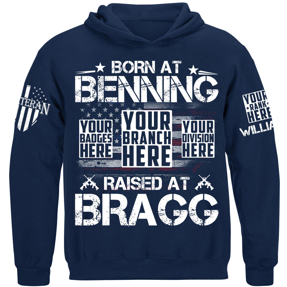 US Veteran Raised At Military Base Custom All Branches Shirt For Veteran H2511