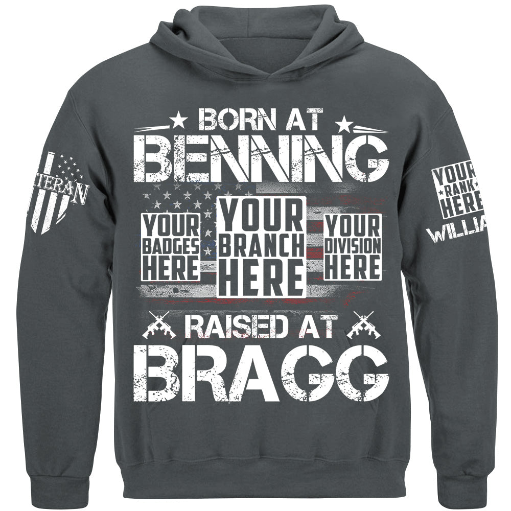 US Veteran Raised At Military Base Custom All Branches Shirt For Veteran H2511