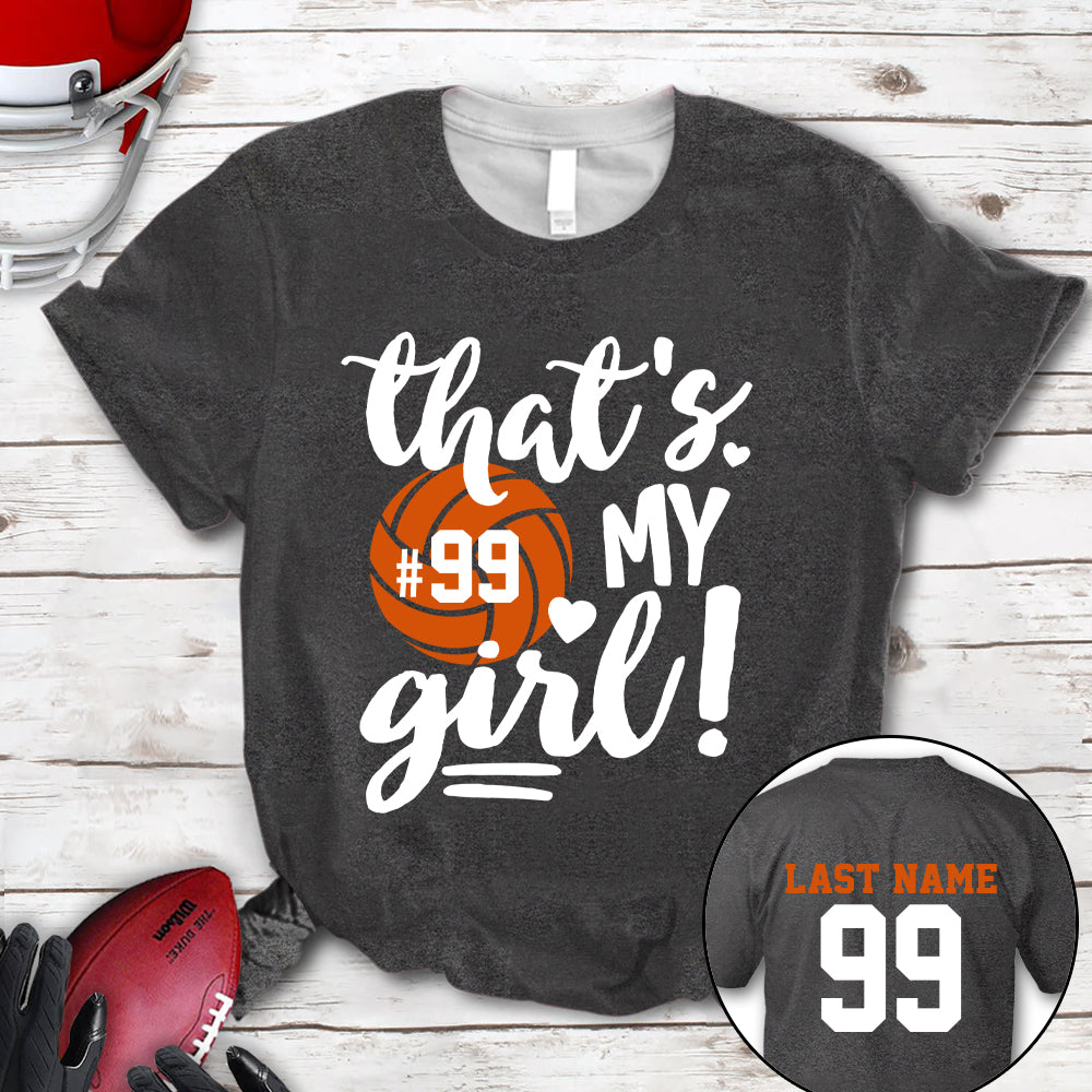 Personalized Shirt Volleyball Spirit Volleyball Mom Cute All Over Print Shirt For Volleyball Mom Grandma Volleyball Family Game Day Shirt H2511