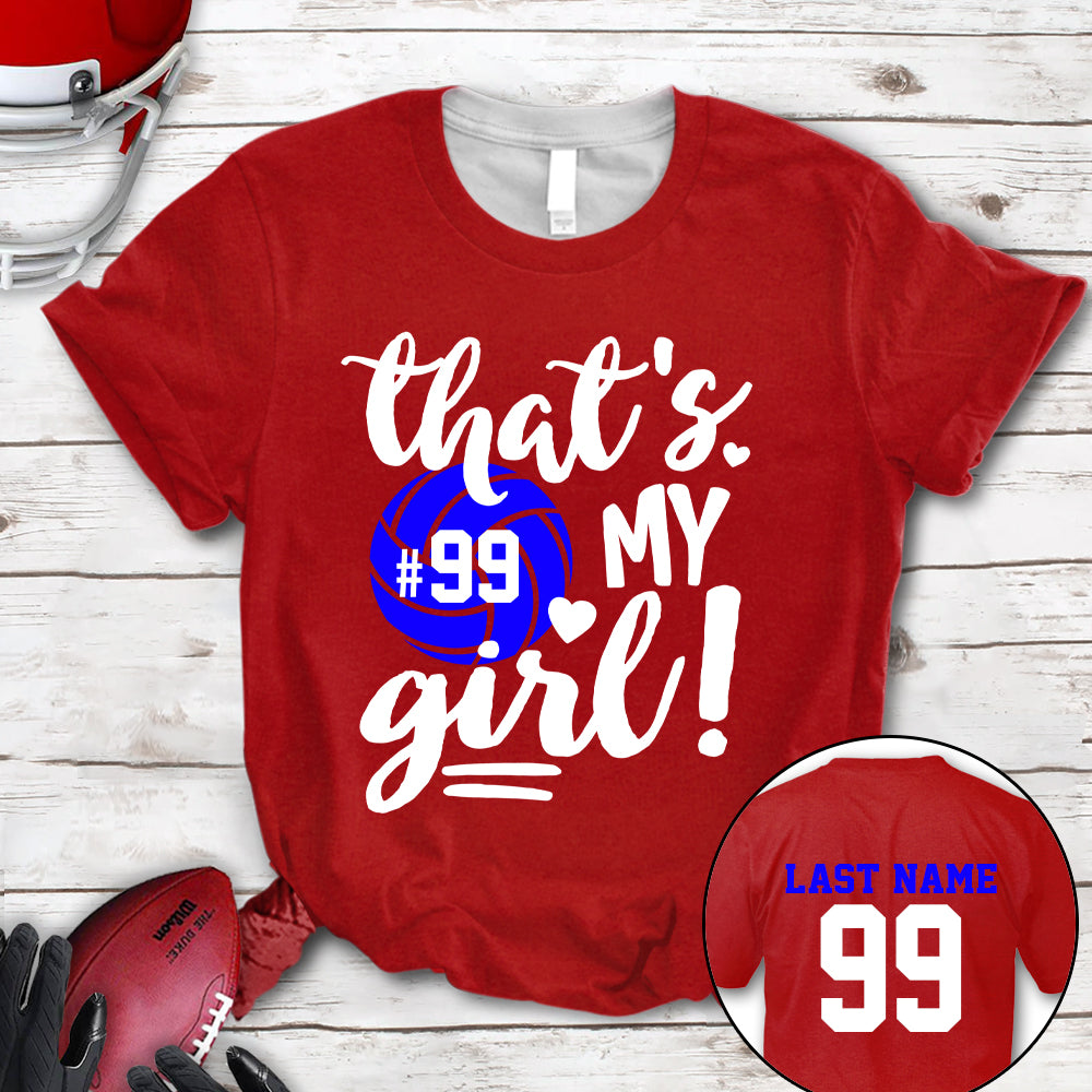 Personalized Shirt Volleyball Spirit Volleyball Mom Cute All Over Print Shirt For Volleyball Mom Grandma Volleyball Family Game Day Shirt H2511