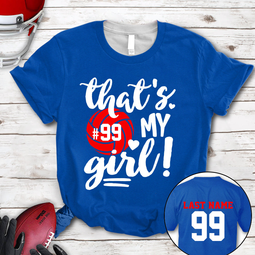Personalized Shirt Volleyball Spirit Volleyball Mom Cute All Over Print Shirt For Volleyball Mom Grandma Volleyball Family Game Day Shirt H2511