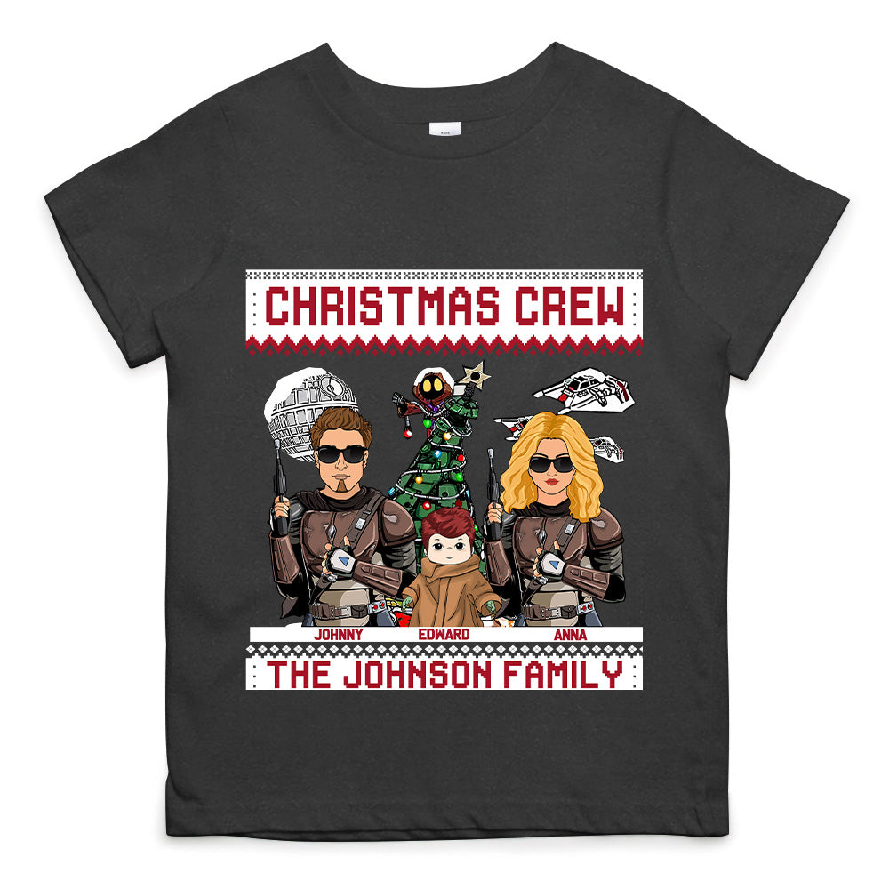 Christmas Crew - Gift For Family - Personalized Shirt Tu20