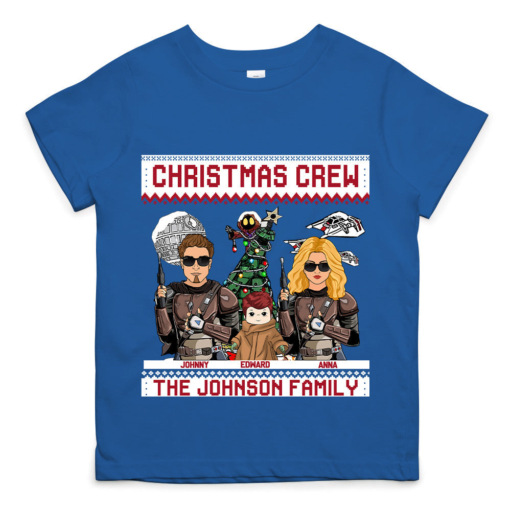 Christmas Crew - Gift For Family - Personalized Shirt Tu20