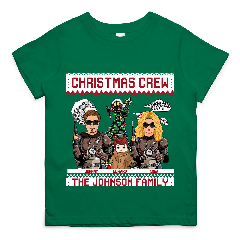 Christmas Crew - Gift For Family - Personalized Shirt Tu20