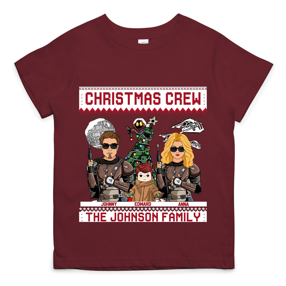 Christmas Crew - Gift For Family - Personalized Shirt Tu20