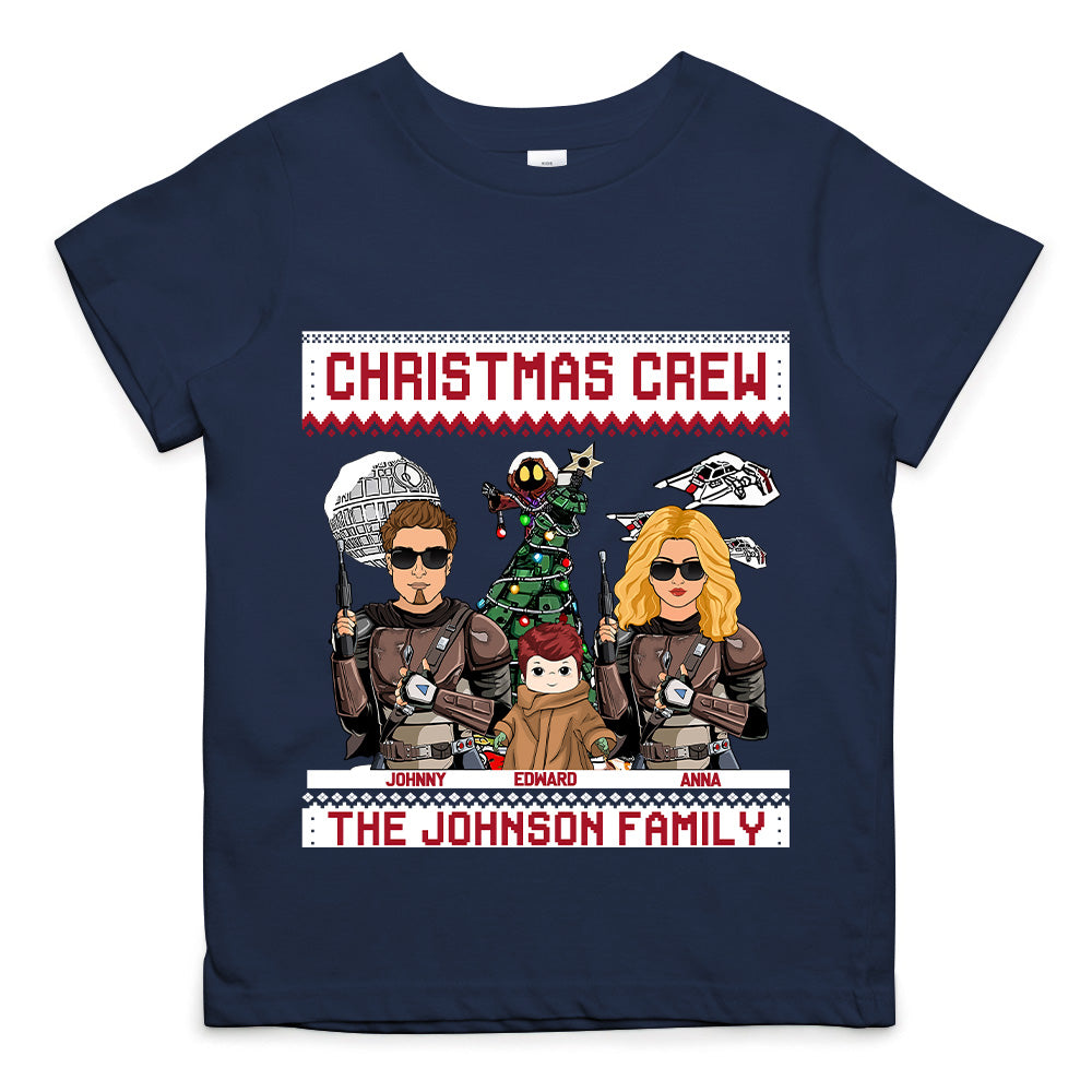 Christmas Crew - Gift For Family - Personalized Shirt Tu20