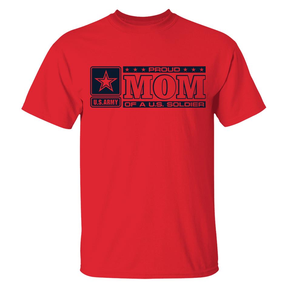 Proud Mom Of A U.S. Soldier Custom Shirt For Arm Mom Dad Brother Sister Graduate Family Shirt H2511 Trna