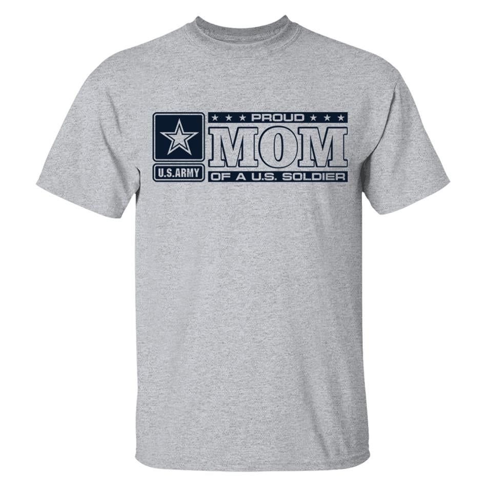 Proud Mom Of A U.S. Soldier Custom Shirt For Arm Mom Dad Brother Sister Graduate Family Shirt H2511 Trna