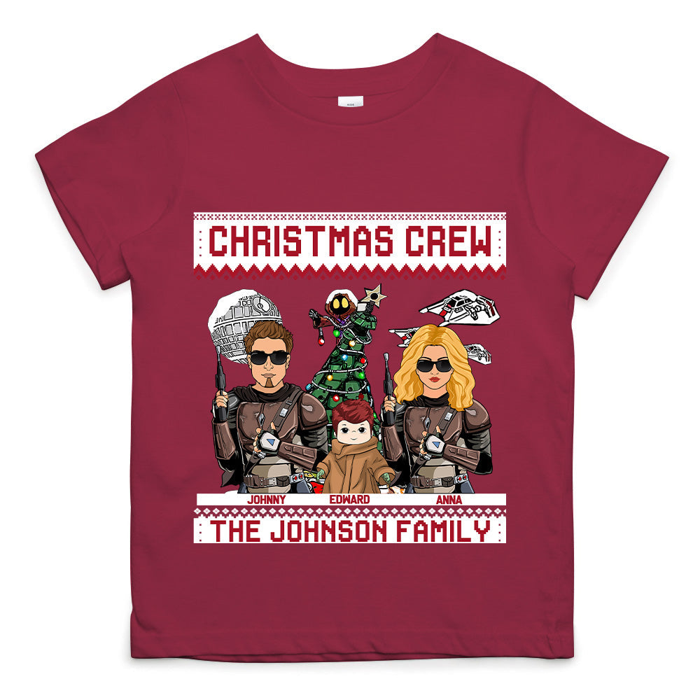 Christmas Crew - Gift For Family - Personalized Shirt Tu20