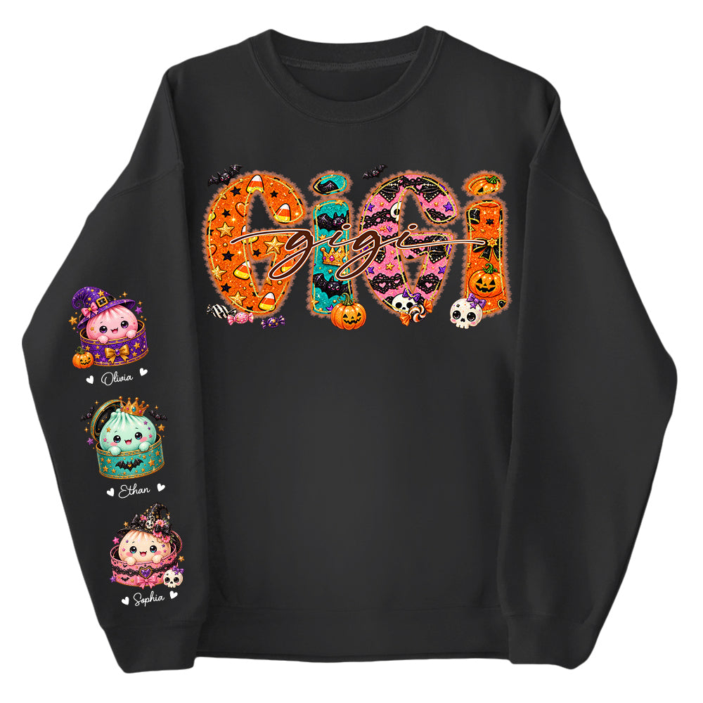 Custom Gigi Mimi Nana Mama Little Dumpling Shirt, Trendy Halloween Sweatshirt L0411 Hv01