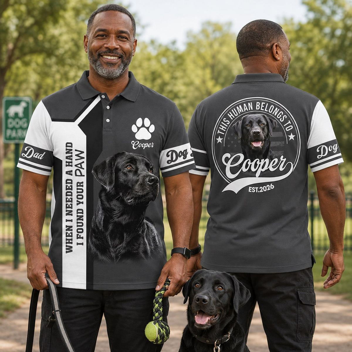 Personalized When I Needed A Hand I Found A Paw Shirt, Custom Photo Dog Shirt, Gift For Dog Lover T1807 Hv01