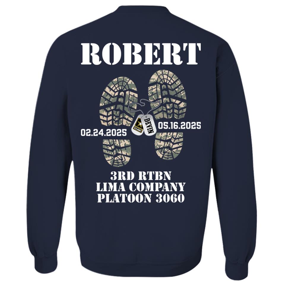Military Camouflage Combat Boots Custom Shirt For Military Family Graduationn Day Shirt H2511 Trna